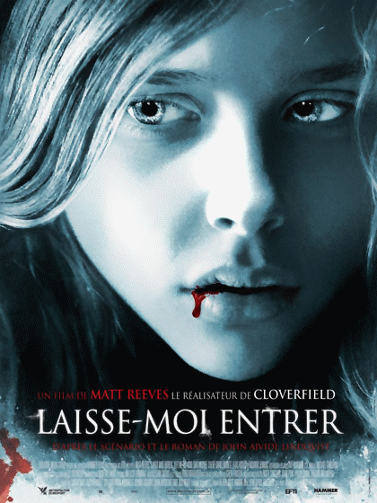 3 des affiches du film LAISSE-MOI ENTRER (LET ME IN)