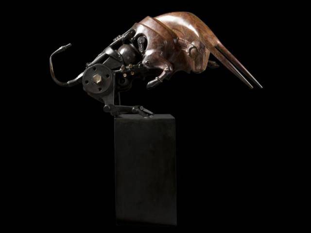 Steampunkowe rzeźby 19