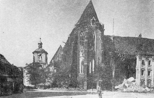 Wrocław 1945 Zniszczenia 51
