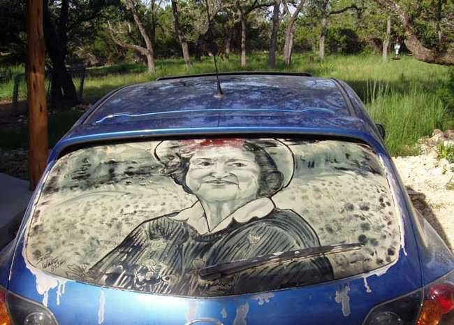 Dirty car art 9