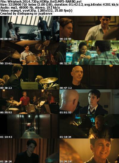 Whiplash (2014) 720p HDRip XviD MP3-RARBG Whiplash (2014) 720p HDRip XviD MP3-RARBG