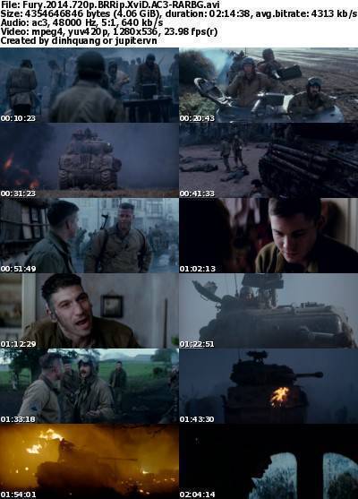 Fury (2014) 720p BRRip XviD AC3-RARBG Fury (2014) 720p BRRip XviD AC3-RARBG