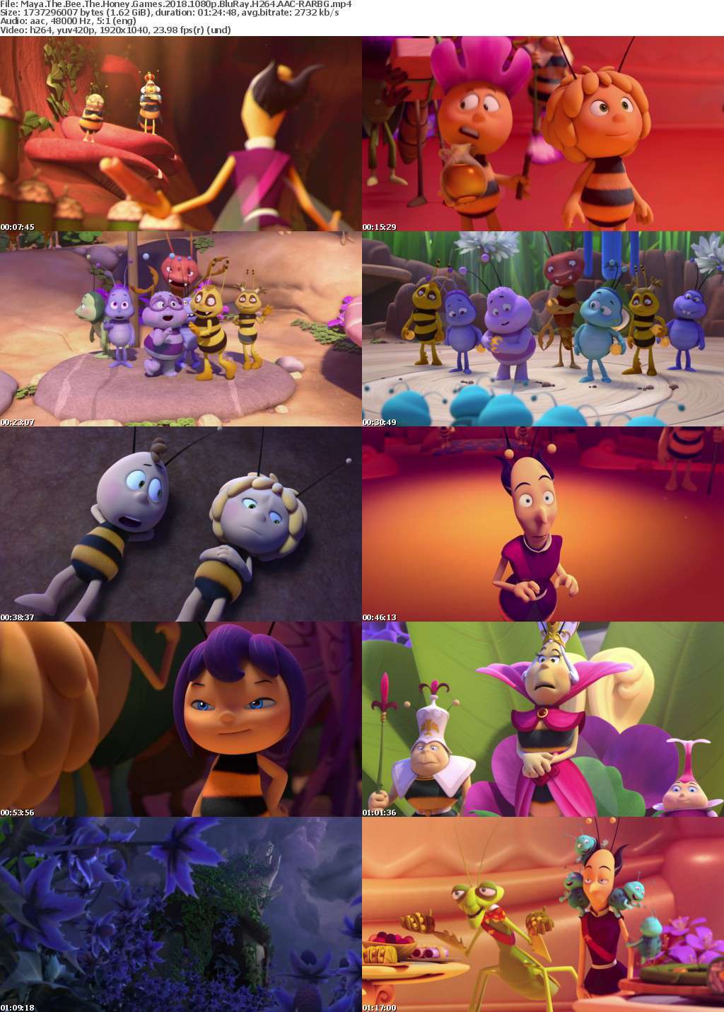 Maya The Bee The Honey Games 2018 1080p BluRay H264 AAC-RARBG Maya The Bee The Honey Games 2018 1080p BluRay H264 AAC-RARBG