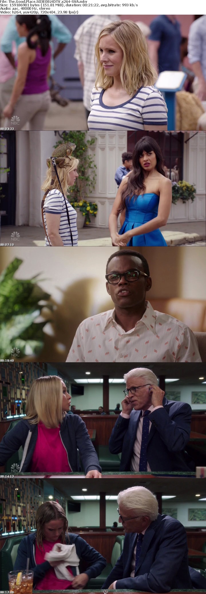 The Good Place S03E08 HDTV x264-SVA The Good Place S03E08 HDTV x264-SVA