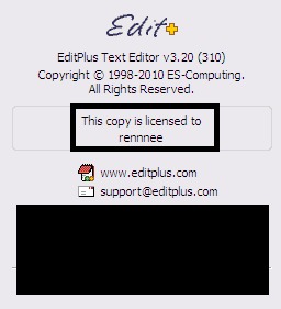 Editplus 3.20 Serial