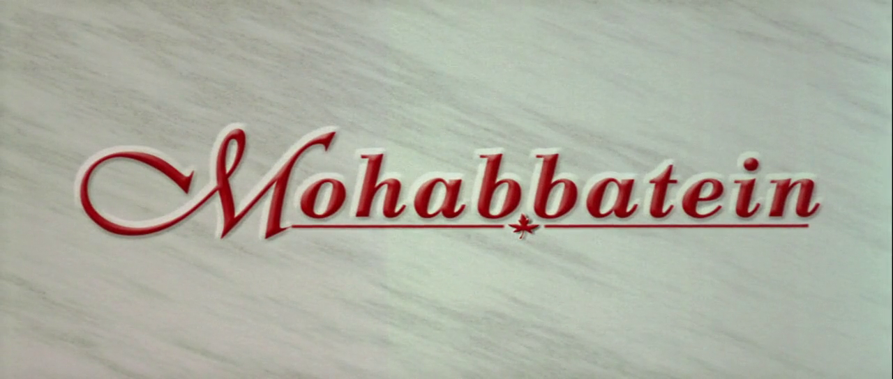 Mohabbatein movie torrent