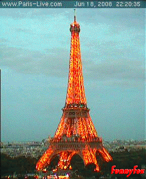 animated gif - Tour Eiffel fast scroll
