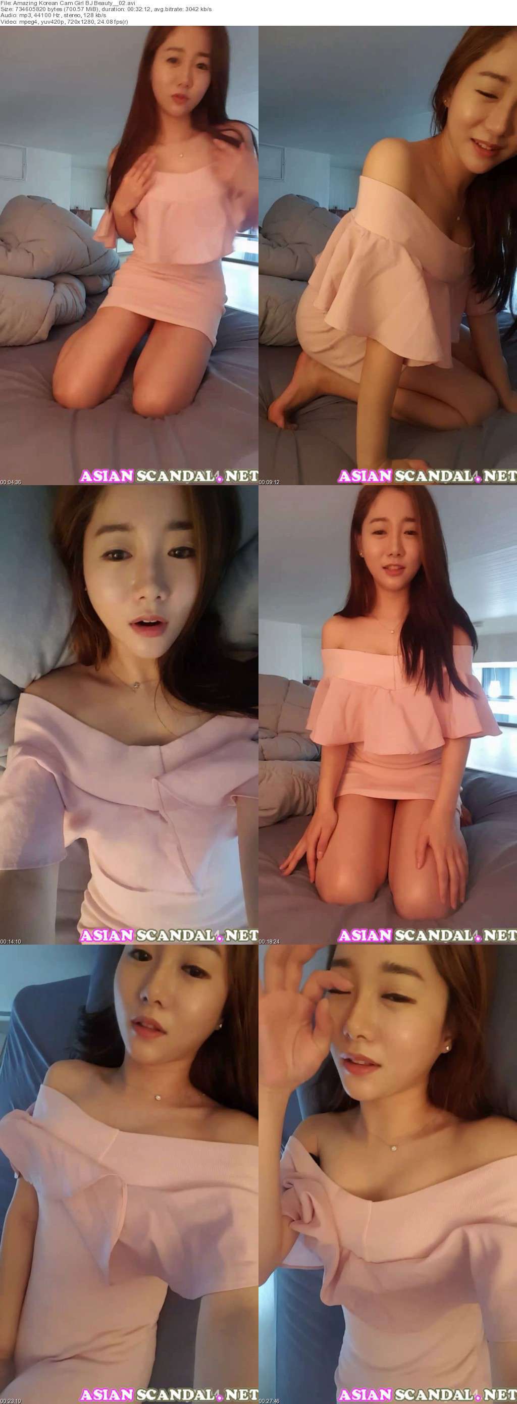 Amazing Korean Cam Girl BJ Beauty