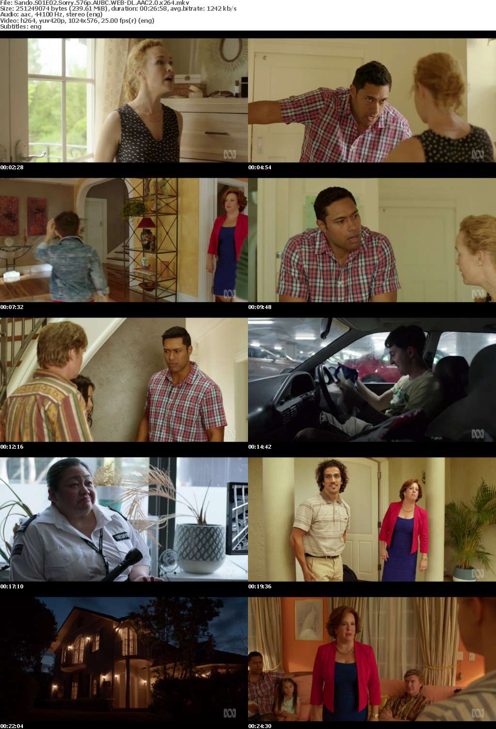 Sando S01E02 Sorry 576p AUBC WEB-DL AAC2 0 x264 Sando S01E02 Sorry 576p AUBC WEB-DL AAC2 0 x264