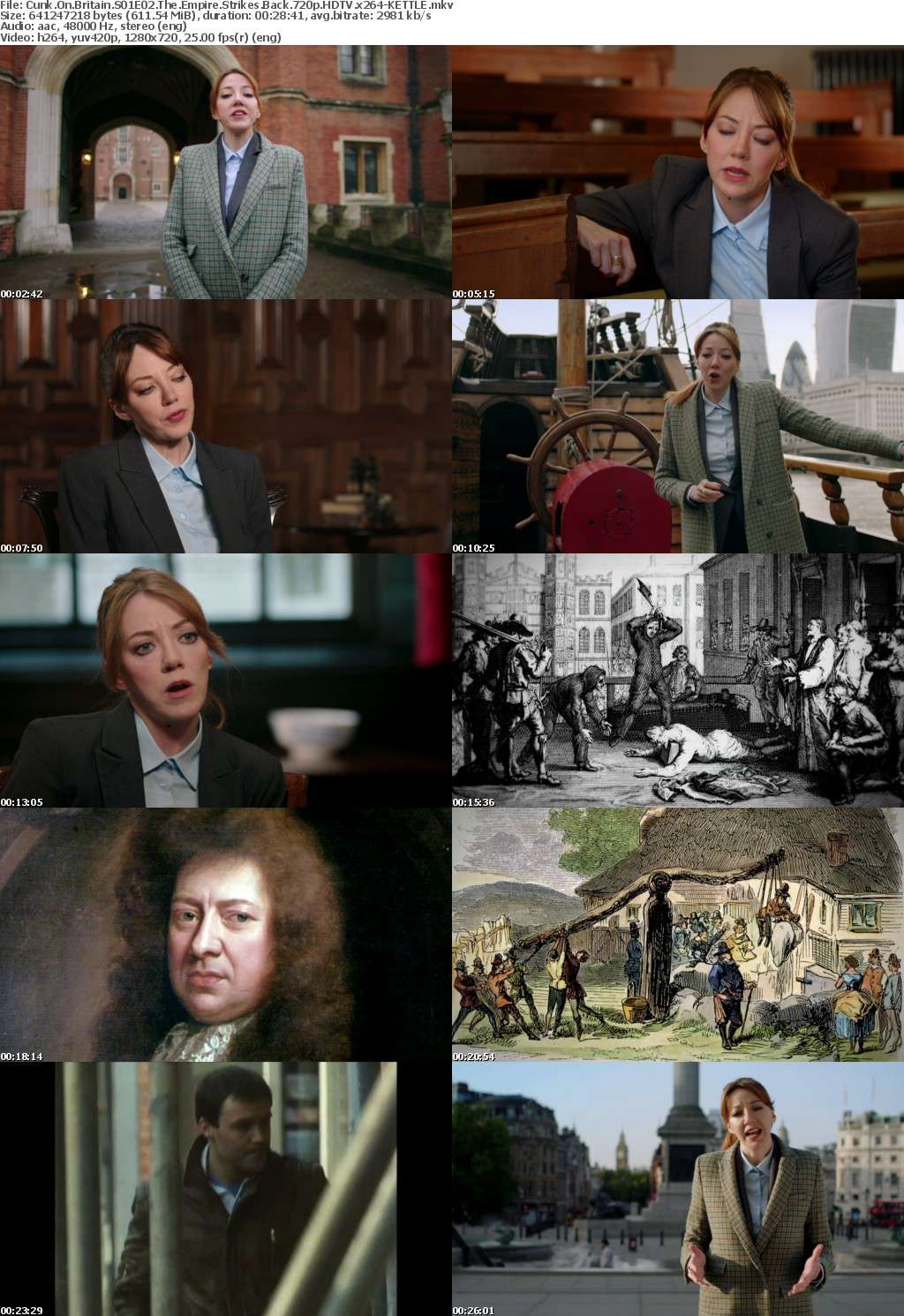 Cunk On Britain S01E02 The Empire Strikes Back 720p HDTV x264-KETTLE Cunk On Britain S01E02 The Empire Strikes Back 720p HDTV x264-KETTLE
