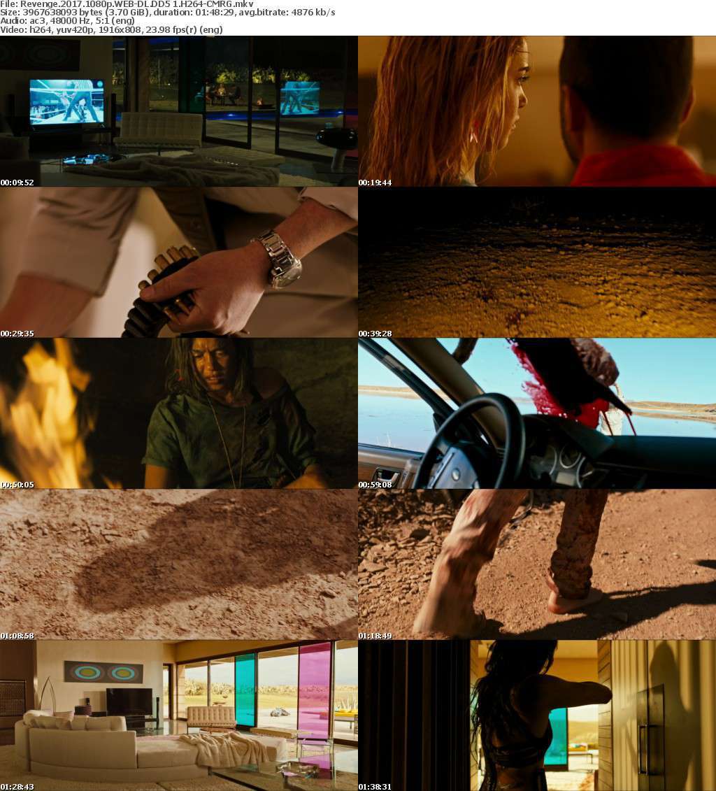 Revenge 2017 1080p WEB-DL DD5 1 H264-CMRG Revenge 2017 1080p WEB-DL DD5 1 H264-CMRG