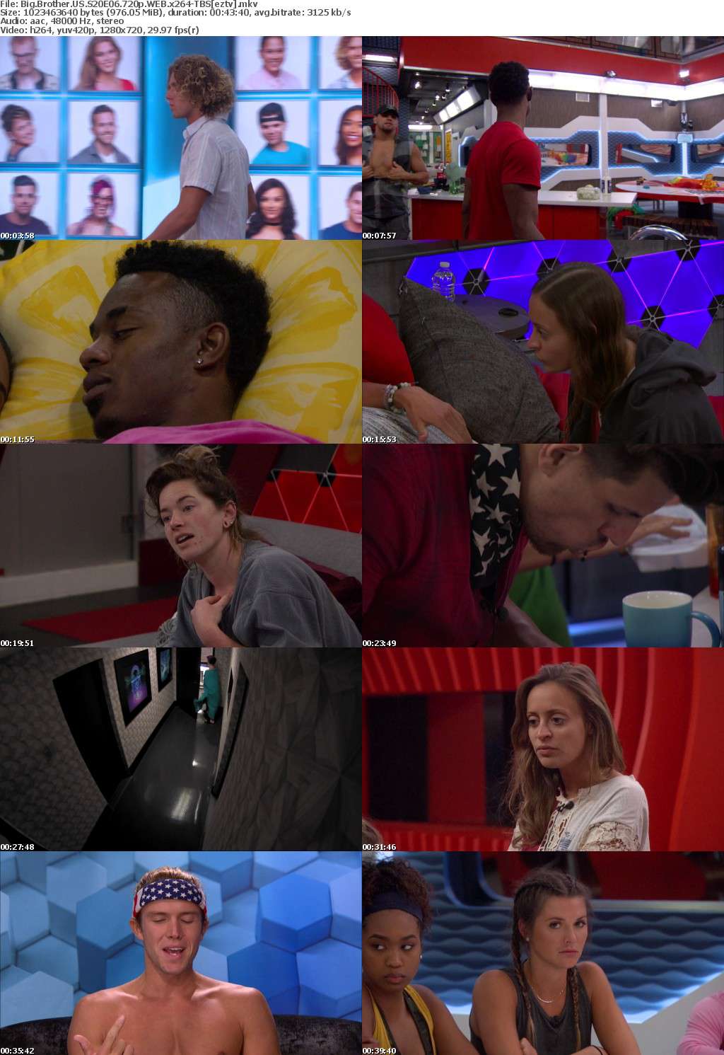 Big Brother US S20E06 720p WEB x264-TBS