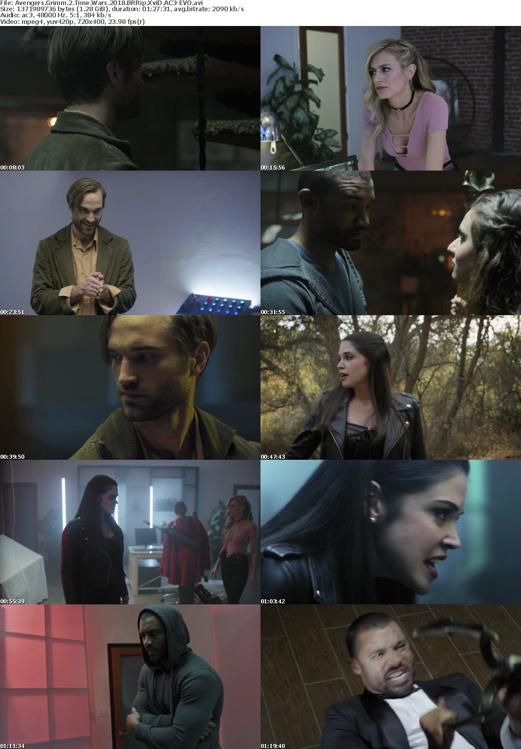 Avengers Grimm 2 Time Wars (2018) BRRip XviD AC3-EVO