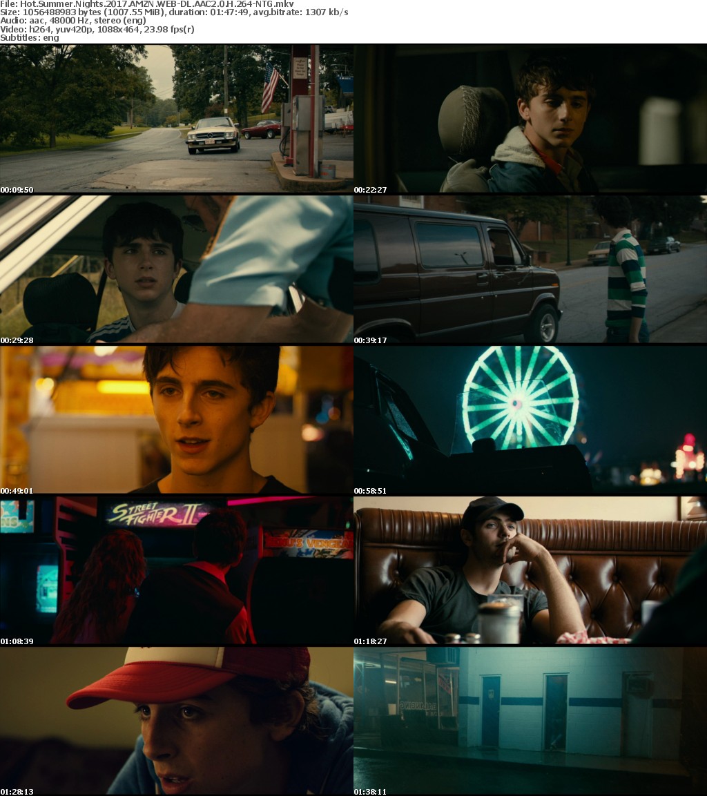 Hot Summer Nights (2017) AMZN WEB-DL AAC2.0 H264-NTG