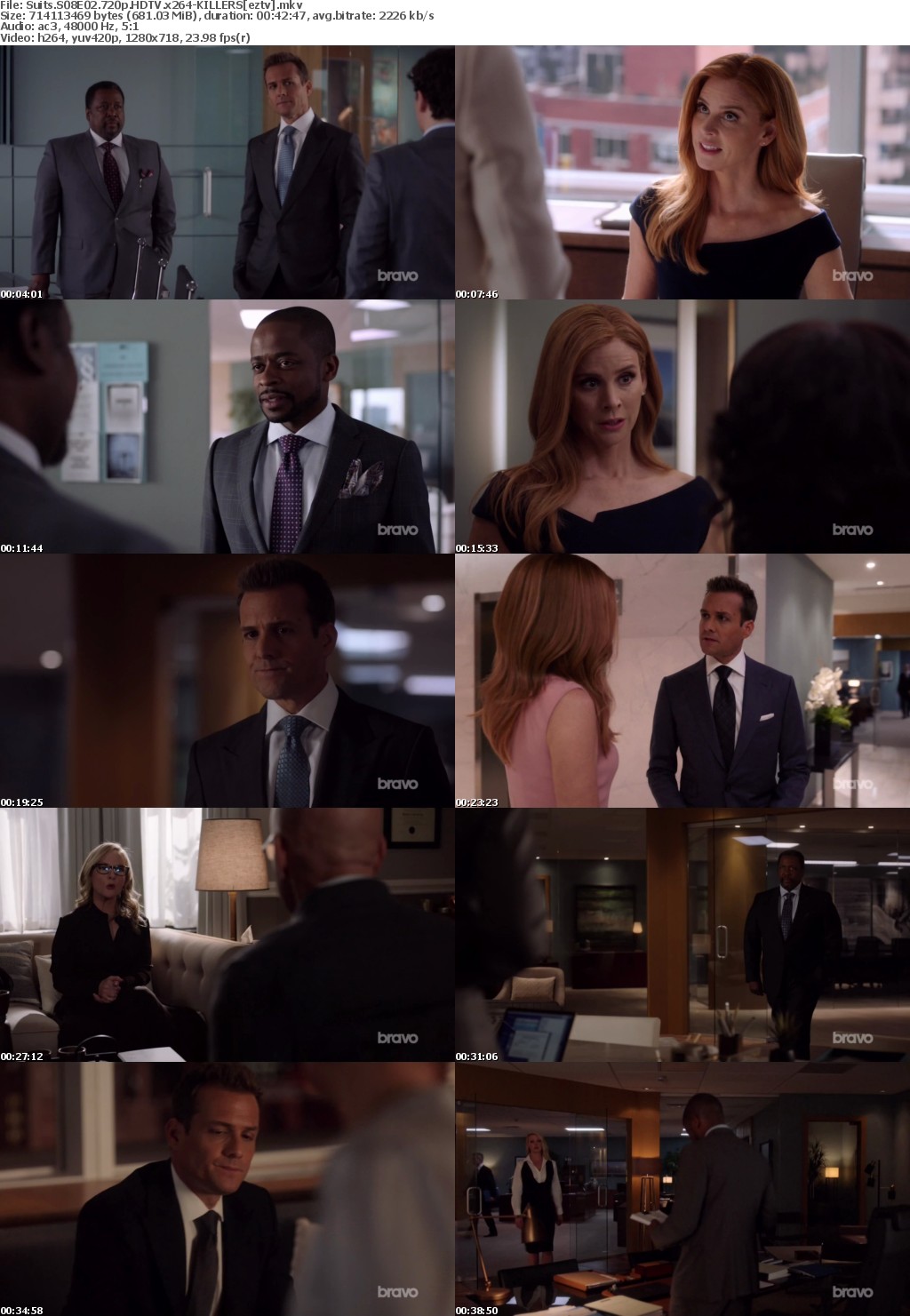 Suits S08E02 720p HDTV x264-KILLERS