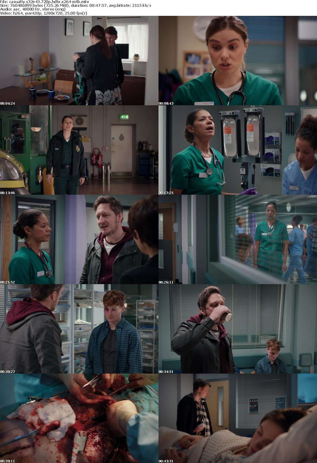 Casualty S32E43 720p HDTV x264-MTB Casualty S32E43 720p HDTV x264-MTB