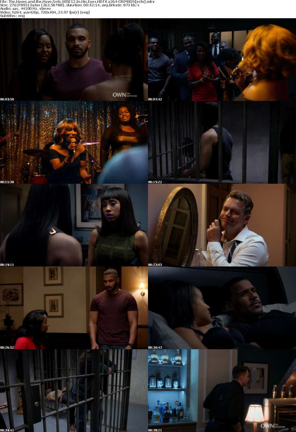 The Haves and the Have Nots S05E12 In His Eyes HDTV x264-CRiMSON