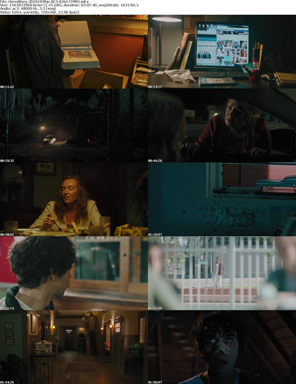 Hereditary (2018) HDRip AC3 X264-CMRG