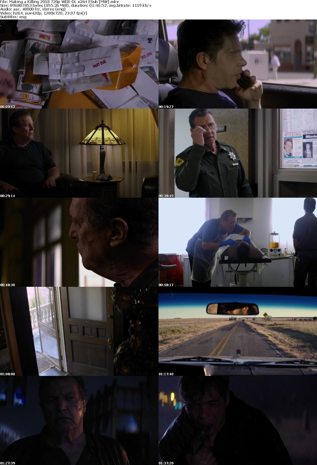 Making a Killing (2018) 720p WEB-DL x264 ESub MW