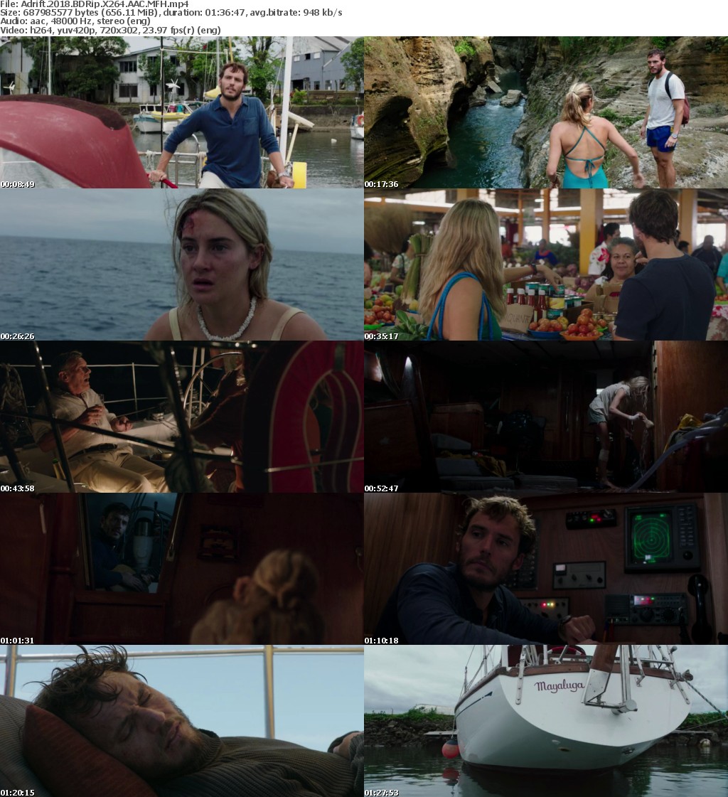 Adrift (2018) BDRip X264 AAC MFH