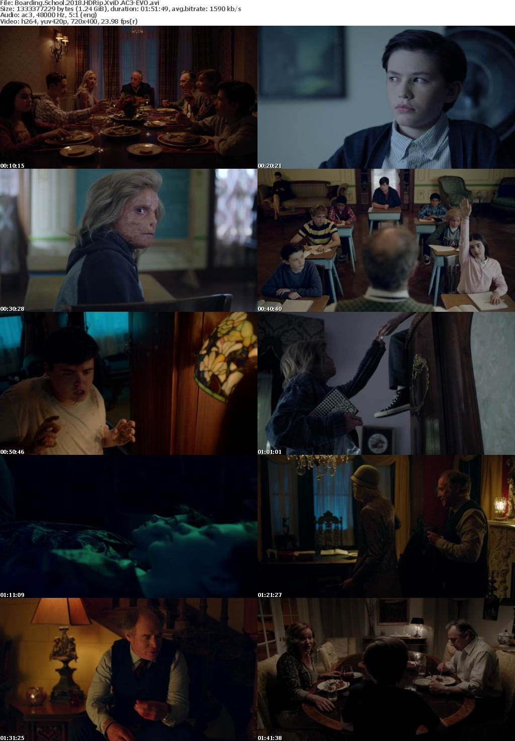 Boarding School (2018) HDRip XviD AC3-EVO