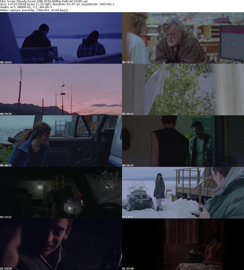 Never Steady Never Still (2018) HDRip XviD AC3-EVO