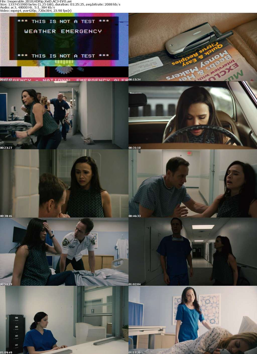 Inoperable (2017) HDRip XviD AC3-EVO