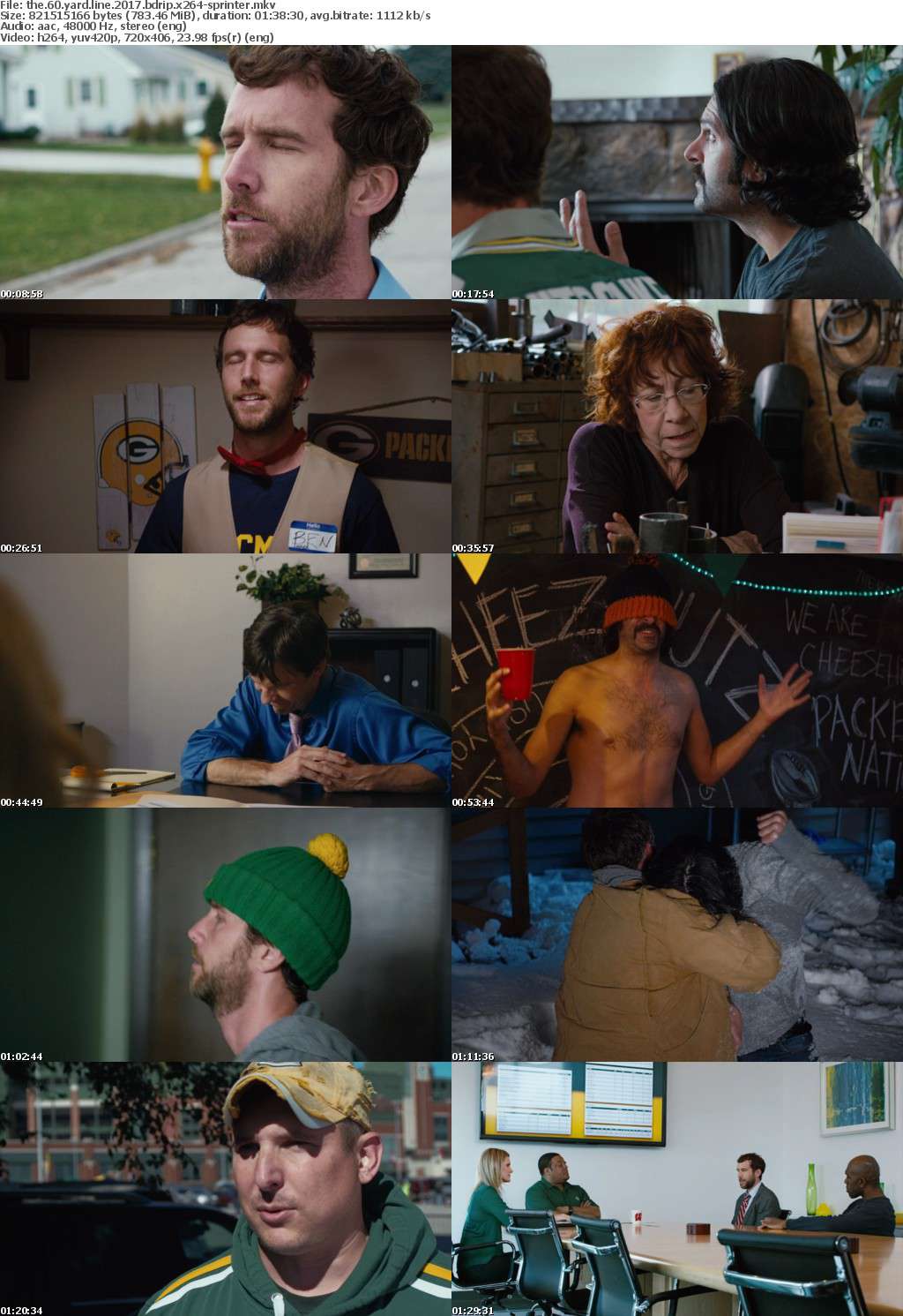 The 60 Yard Line (2017) BDRip x264-SPRiNTER