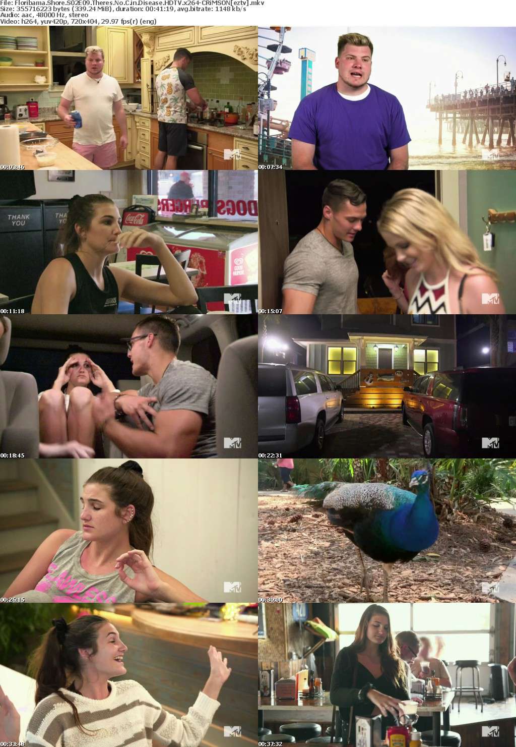 Floribama Shore S02E09 Theres No C in Disease HDTV x264-CRiMSON