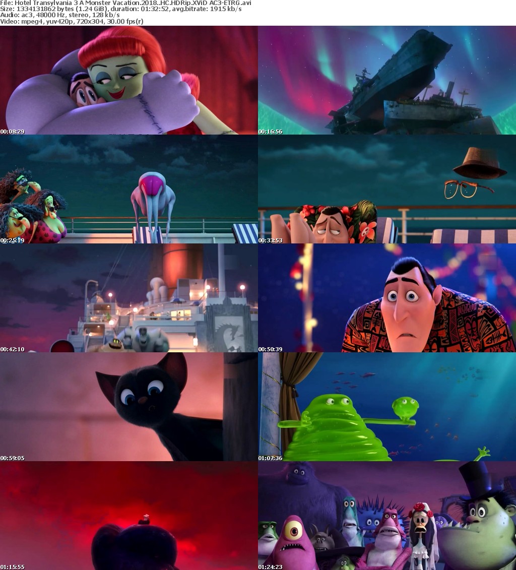 Hotel Transylvania 3 A Monster Vacation (2018) HC HDRip XViD AC3-ETRG