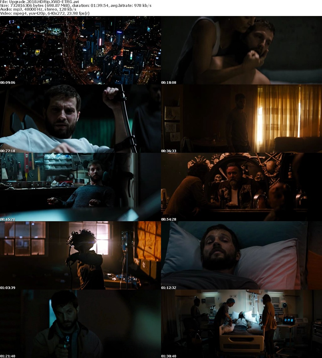 Upgrade (2018) HDRip XViD-ETRG