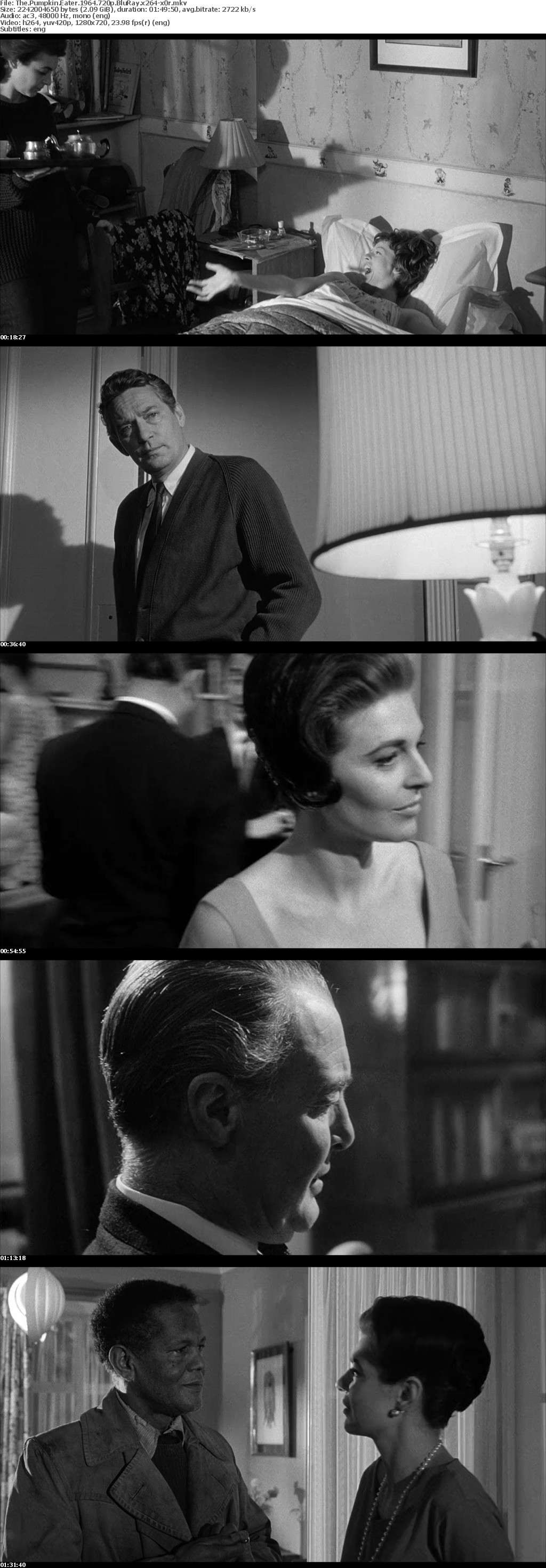 The Pumpkin Eater 1964 720p BluRay x264-x0r The Pumpkin Eater 1964 720p BluRay x264-x0r
