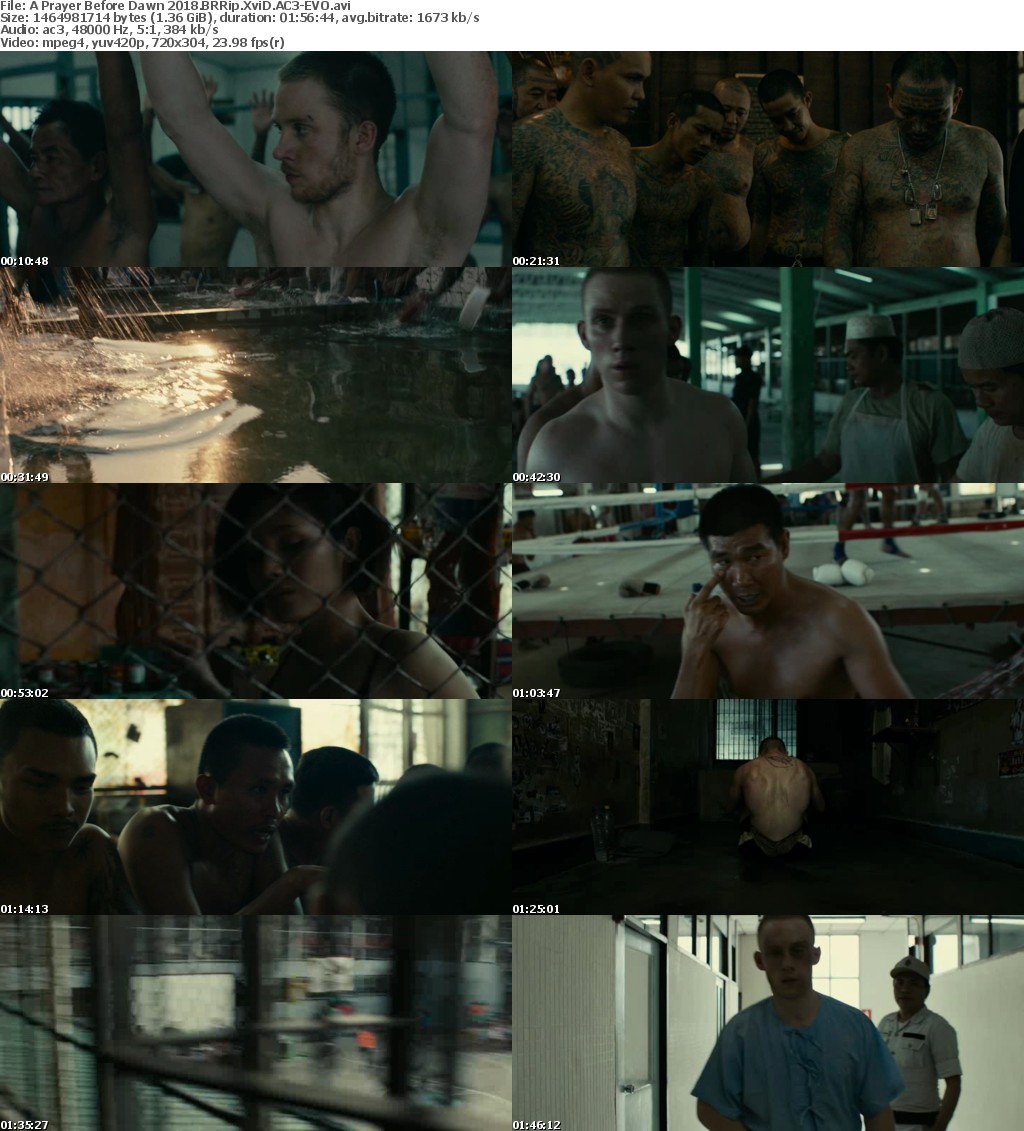 A Prayer Before Dawn (2018) BRRip XviD AC3-EVO