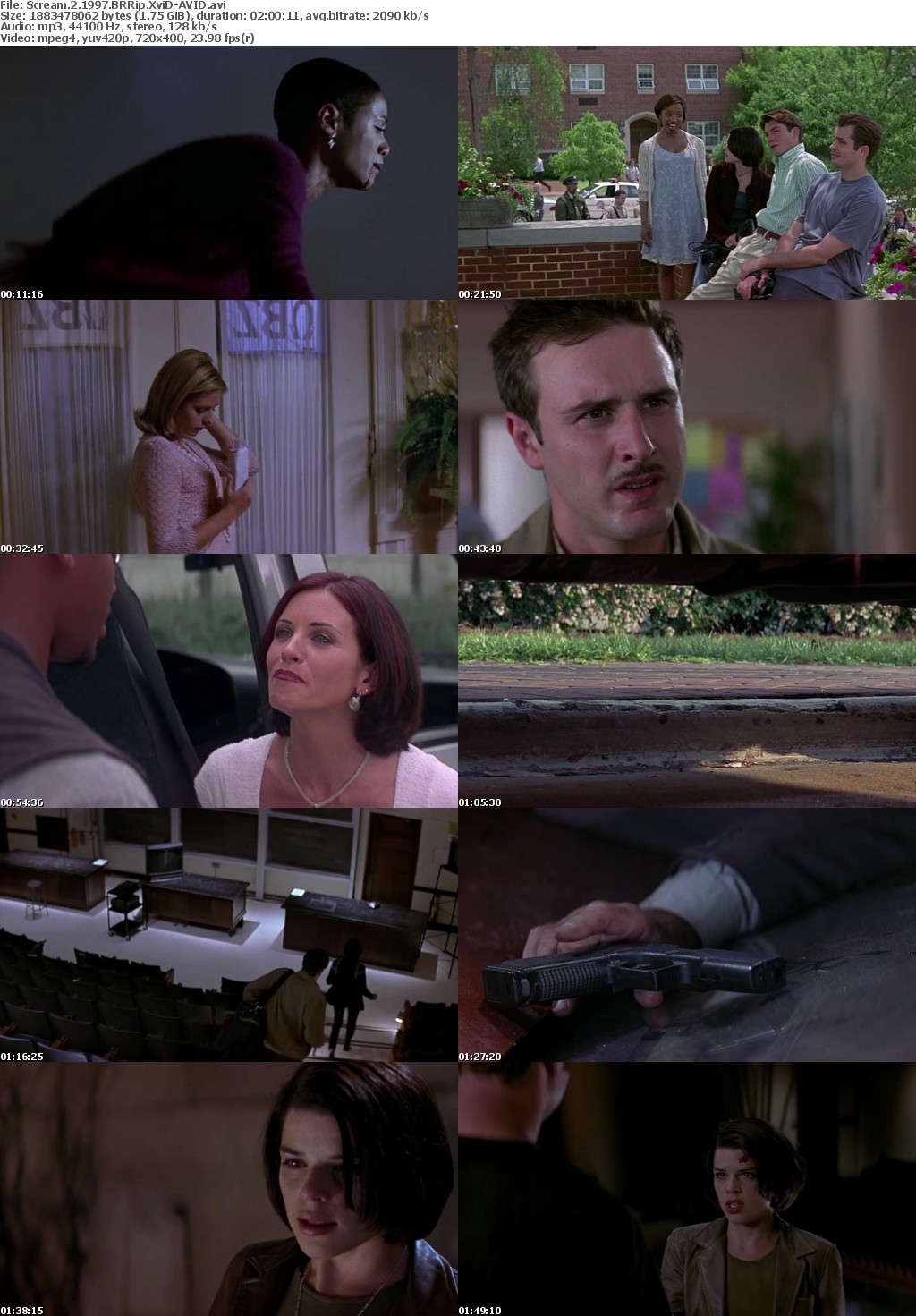 Scream 2 (1997) BRRip XviD-AVID