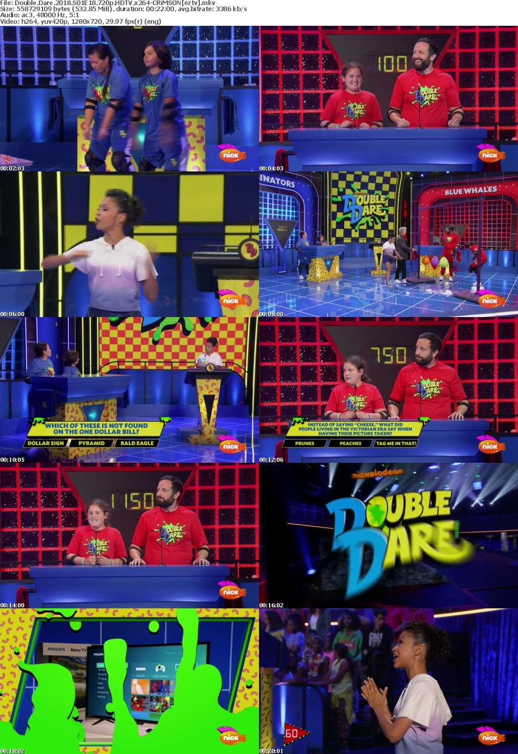 Double Dare 2018 S01E18 720p HDTV x264-CRiMSON Double Dare 2018 S01E18 720p HDTV x264-CRiMSON
