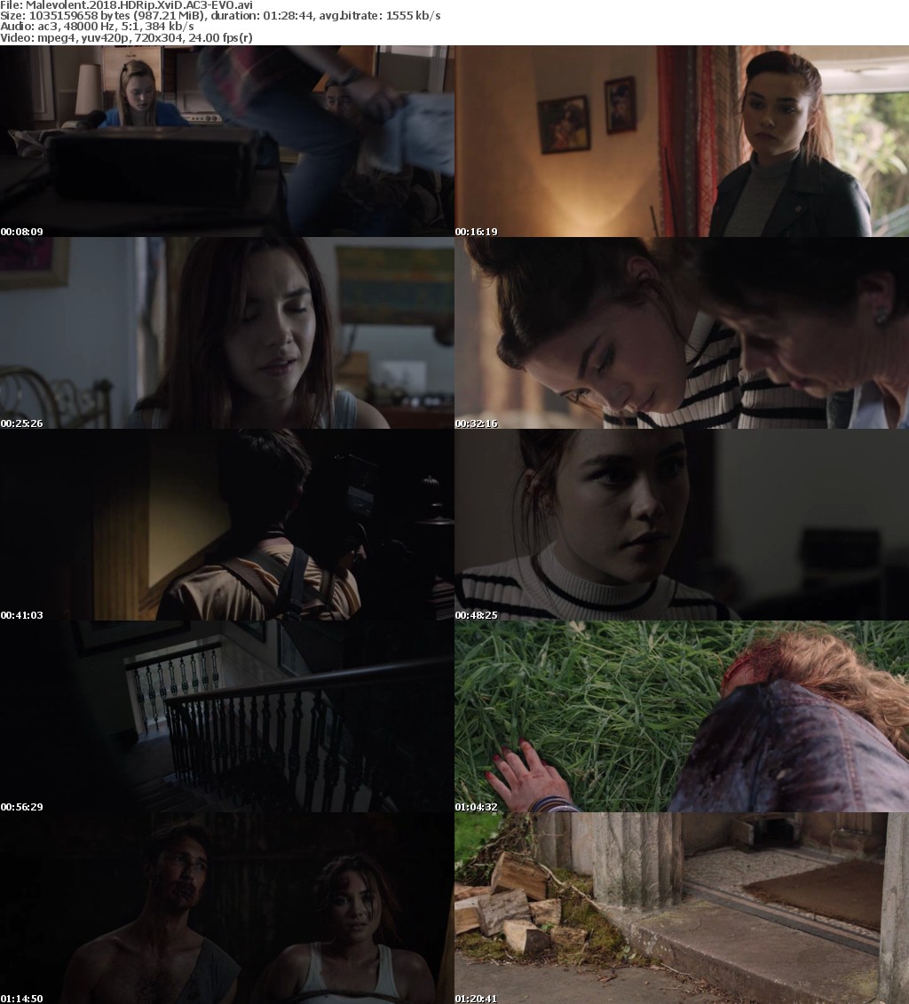 Malevolent (2018) HDRip XviD AC3-EVO