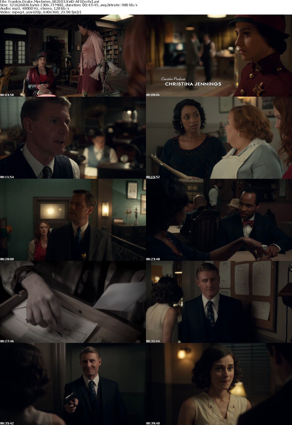 Frankie Drake Mysteries S02E03 XviD-AFG