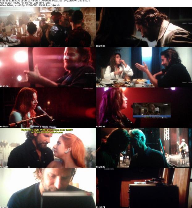 A Star Is Born (2018) 720p HDCAM-1XBET