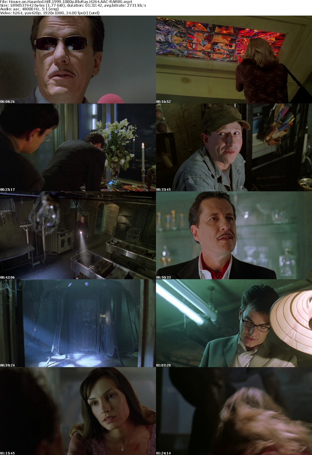 House on Haunted Hill (1999) 1080p BluRay H264 AAC-RARBG