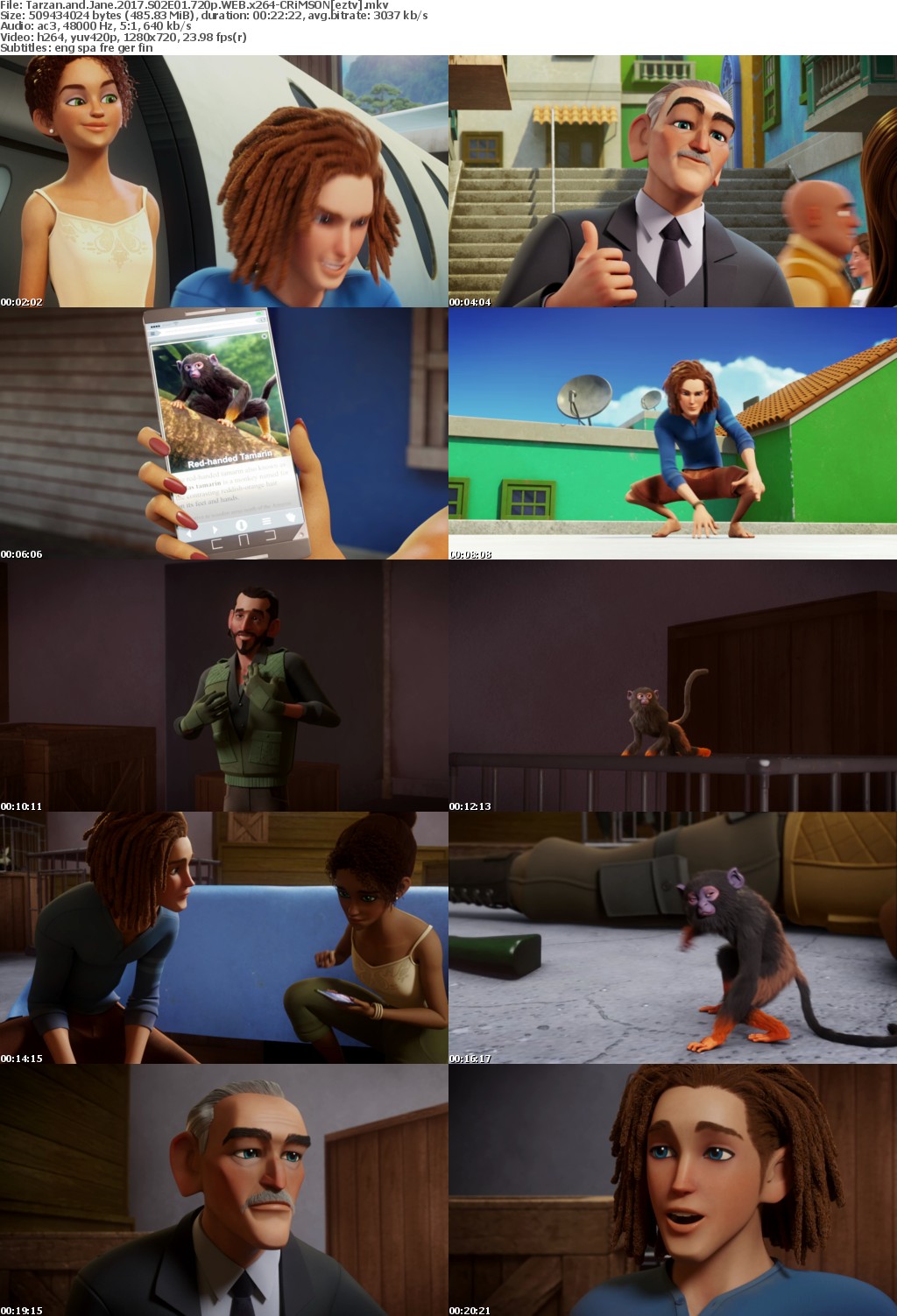 Tarzan and Jane 2017 S02E01 720p WEB x264-CRiMSON Tarzan and Jane 2017 S02E01 720p WEB x264-CRiMSON