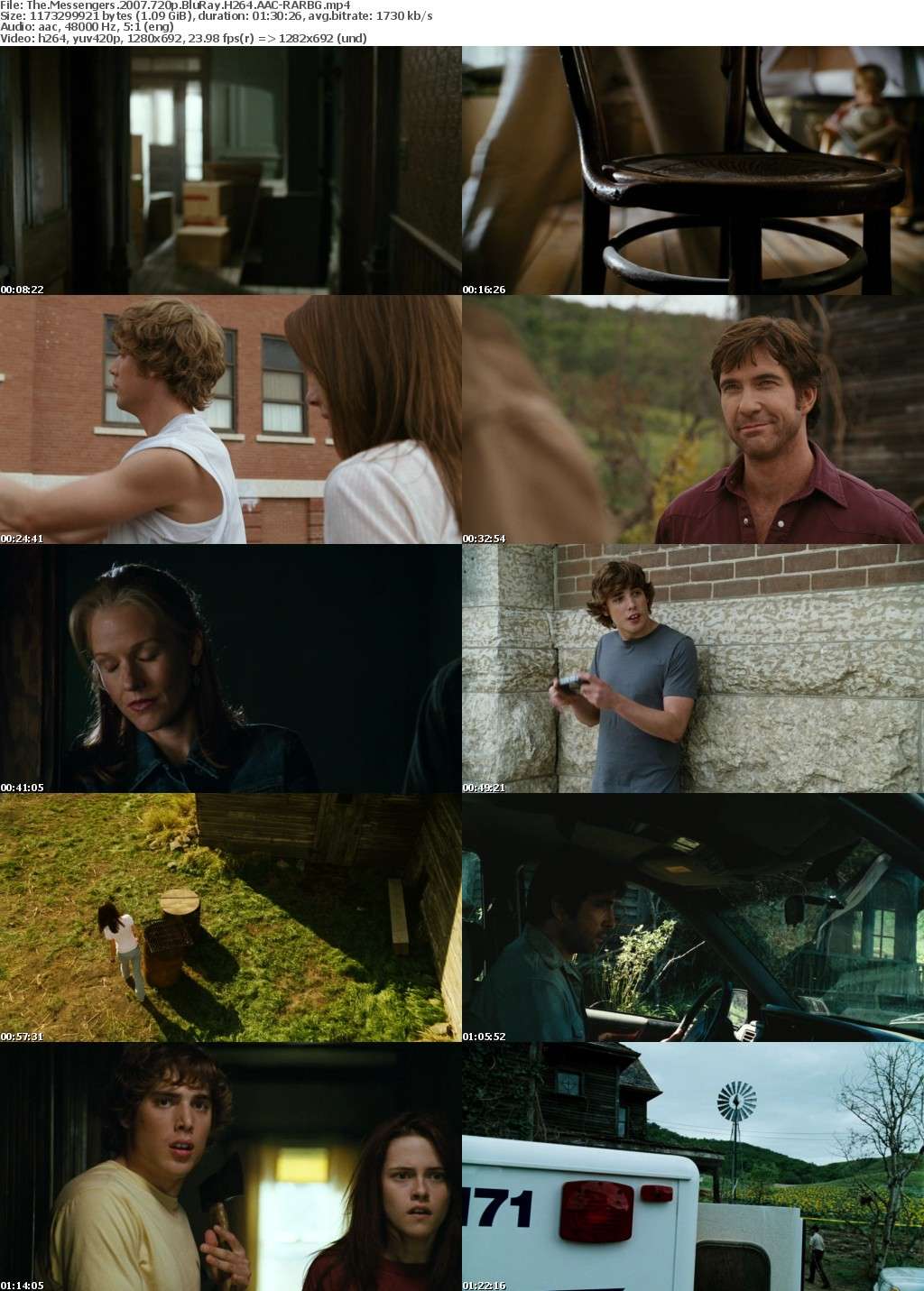 The Messengers (2007) 720p BluRay H264 AAC-RARBG