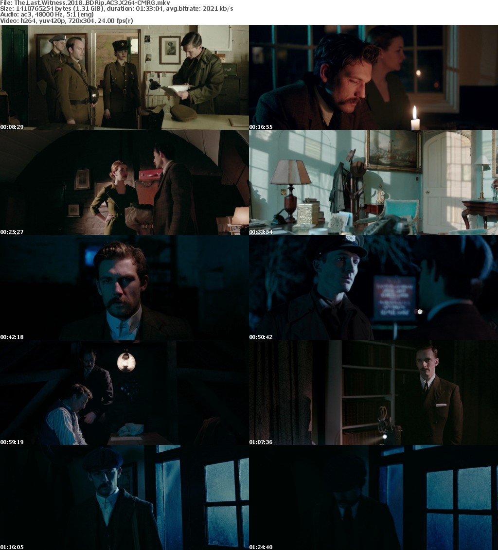 The Last Witness (2018) BDRip AC3 X264-CMRG