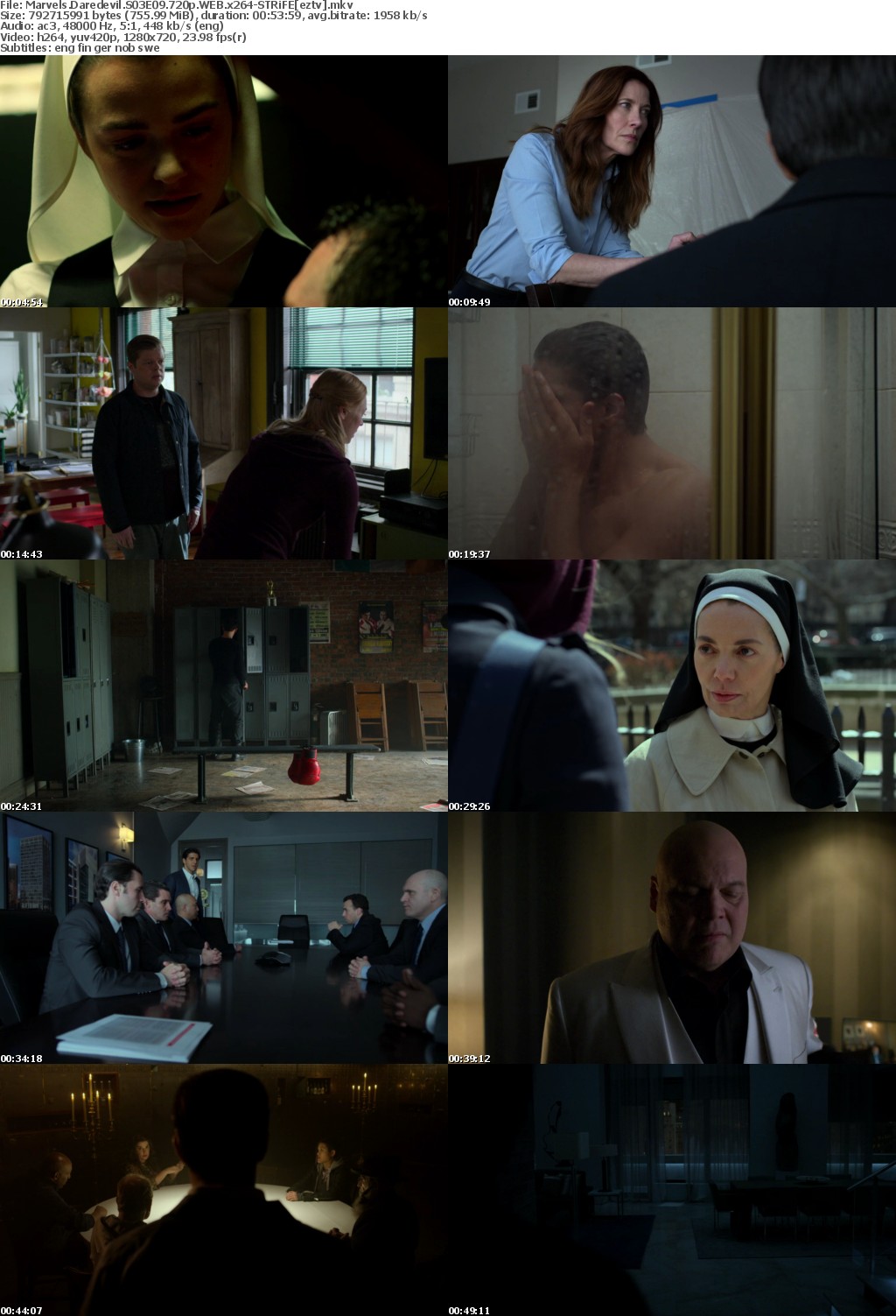 Marvels Daredevil S03E09 720p WEB x264-STRiFE