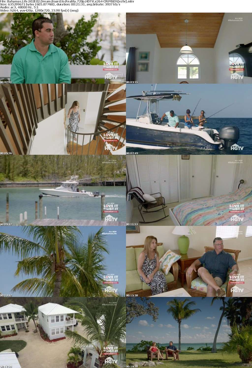 Bahamas Life S02E02 Dream Board to Reality 720p HDTV x264-CRiMSON