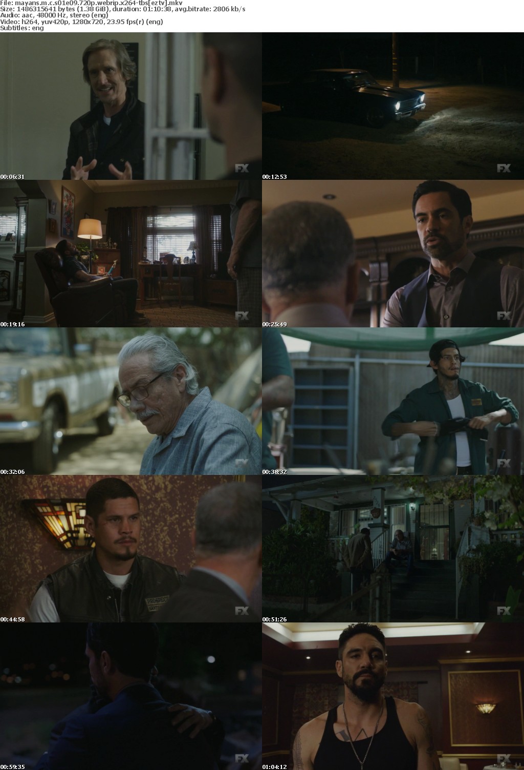 Mayans M C S01E09 720p WEBRip x264-TBS