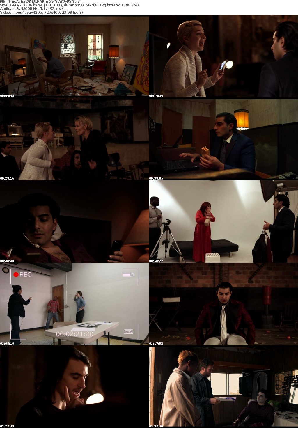 The Actor (2018) HDRip XviD AC3-EVO