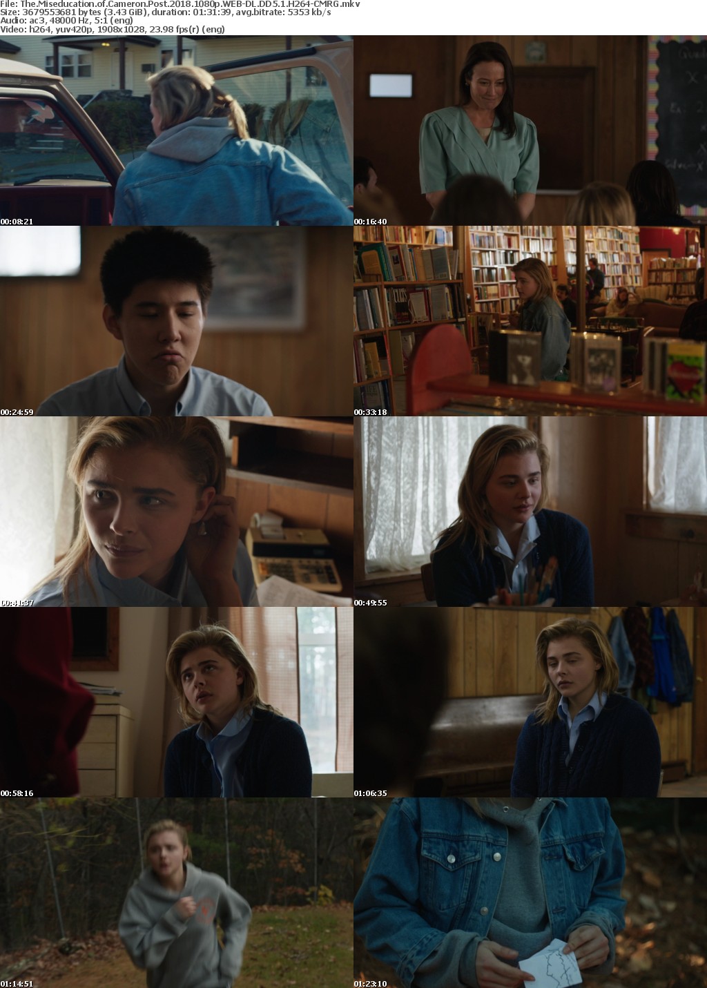 The Miseducation of Cameron Post (2018) 1080p WEB-DL DD5.1 H264-CMRG