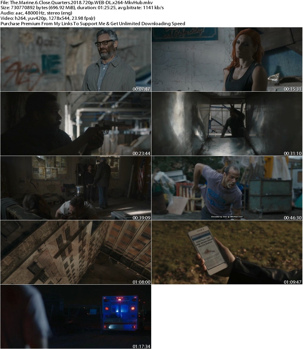 The Marine 6 Close Quarters (2018) 720p WEB-DL x264-MkvHub