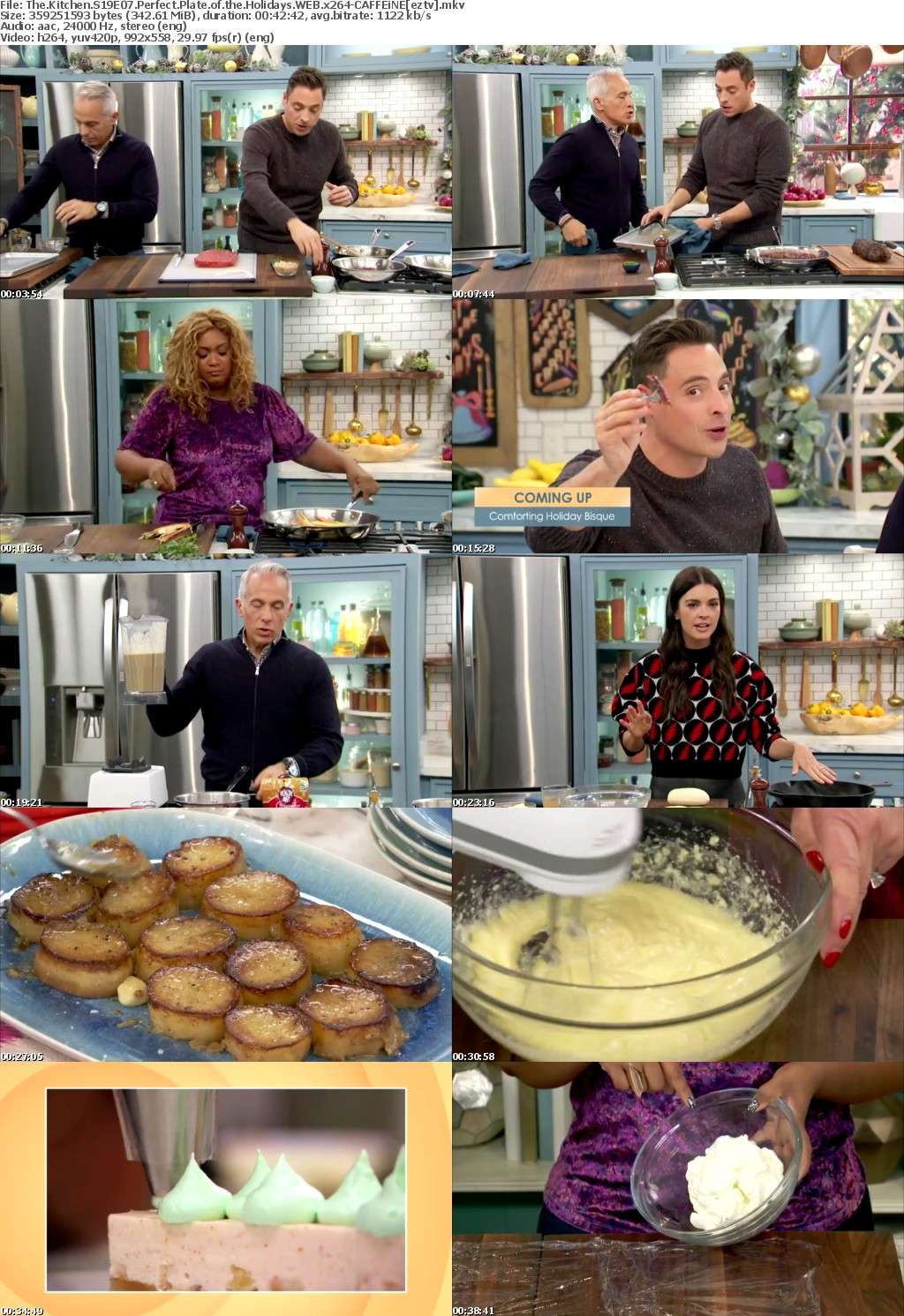 The Kitchen S19E07 Perfect Plate of the Holidays WEB x264-CAFFEiNE