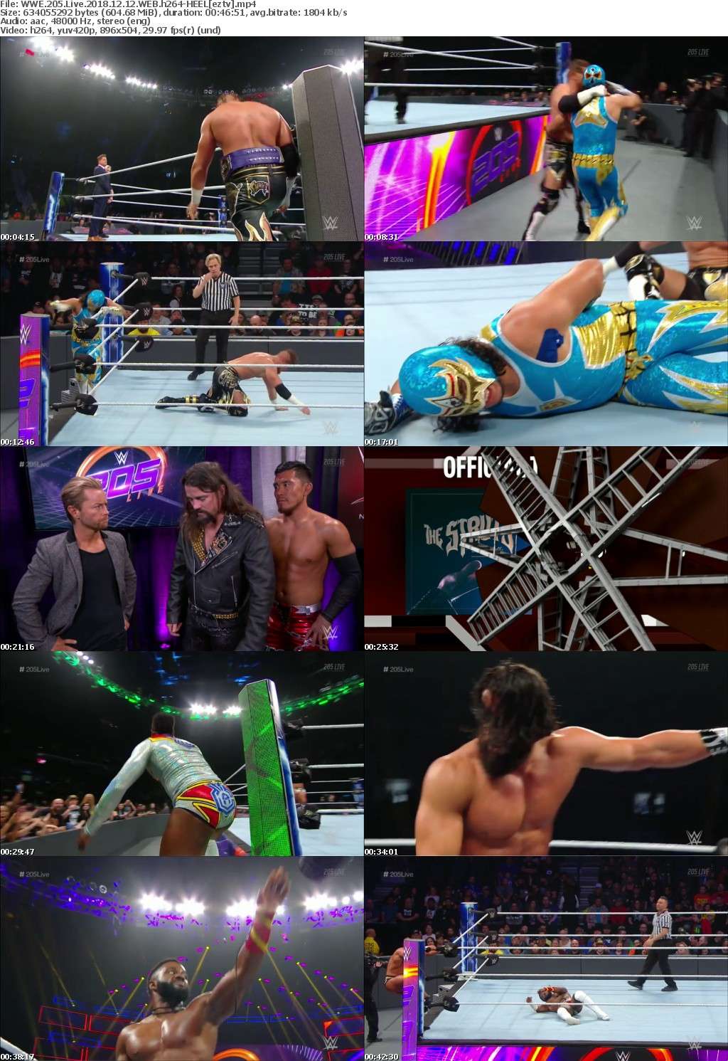 WWE 205 Live (2018) 12 12 WEB h264-HEEL